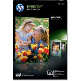 HP EVERYDAY PHOTO PAPER, GLOSSY, 4X6, 50 SHEETS. AFFORDABLE PHOTO PAPER FOR ALL