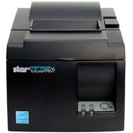 Star Micronics TSP143IIIU GRY US Direct Thermal Printer - Monochrome - Gray - Desktop - Receipt Print - 2.83