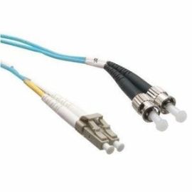Axiom LC/ST Multimode Duplex OM4 50/125 Fiber Optic Cable 50m - TAA Compliant