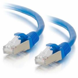 3FT CAT6A SNAGLESS SHIELDED (STP) ETHERNET NETWORK PATCH CABLE - BLUE