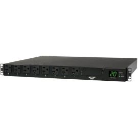 Tripp Lite by Eaton PDU 1.9kW Single-Phase Local Metered Automatic Transfer Switch PDU 2 120V L5-20P / 5-20P Inputs 16 5-15/20R Outputs 1U TAA