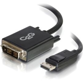 C2G 10FT DISPLAYPORT TO DVI ADAPTER CABLE - DVI-D SINGLE LINK BLACK - CONNECT TH