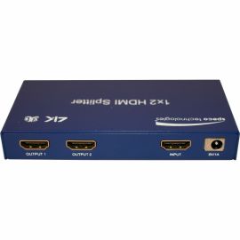 HDMI 1 TO 2 SPLITTER- RES UP TO 4K