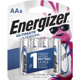 ENERGIZER ULTIMATE LITHIUM AA BATTERIES 8 COUNT