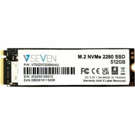 V7 V7SSD512GBNV4U 512 GB Solid State Drive - M.2 Internal - PCI Express NVMe (PCI Express NVMe 4.0 x4) - TAA Compliant