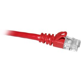 ENET Cat6 Red 6 Inch Patch Cable with Snagless Molded Boot (UTP) High-Quality Network Patch Cable RJ45 to RJ45 - 6in