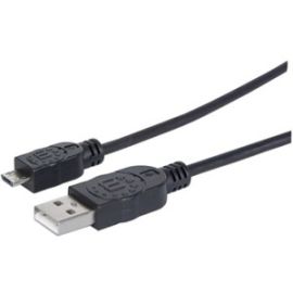 6 FT USB 2.0 A MALE / MICRO-B MALE CABL