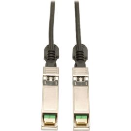 Eaton Tripp Lite Series SFP+ 10GBase-CU Passive Twinax Copper Cable, SFP-H10GB-CU5M Compatible, Black, 6M (19.68 ft.)