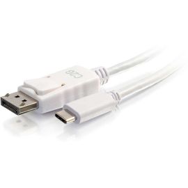3 USB C TO DISPLAYPORT CABLE WHITE