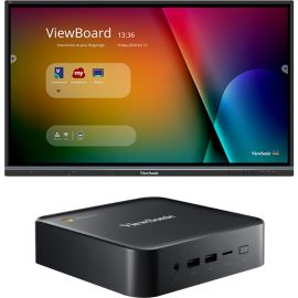 ViewSonic ViewBoard IFP7550-C0 - 4K Multi-Touch Interactive Display with Chromebox - 350 cd/m2 - 75