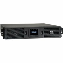 Eaton Tripp Lite Series SmartOnline 1000VA 900W 120V Double-Conversion UPS - 8 Outlets, Extended Run, Network Card Included, LCD, USB, DB9, 2U Rack/Tower Battery Backup