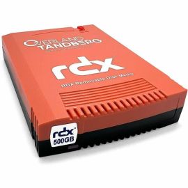 Overland-Tandberg RDX QuikStor 8665-RDX 512 GB Solid State Drive Cartridge - Internal - Black