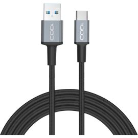 CODi 3' USB-A to USB-C Braided Nylon Charge & Sync Cable