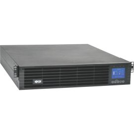 Eaton Tripp Lite Series SmartOnline 3000VA 2700W 208/230V Double-Conversion UPS - 10 Outlets, Extended Run, Network Card Option, LCD, USB, DB9, 2U Rack/Tower Battery Backup