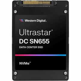 WD Ultrastar DC SN655 WUS5EA138ESP7E1 3.84 TB Solid State Drive - U.3 15 mm Internal - PCI Express NVMe (PCI Express NVMe 4.0) - Read Intensive
