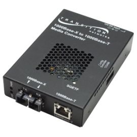Transition Networks Gigabit Ethernet Stand-Alone Media Converter