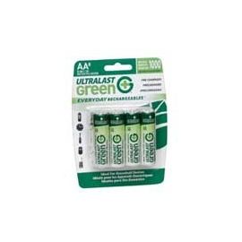 ULTRALAST 8 PACK AA EVERYDAY PRECHARGED CARDED