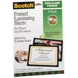 Scotch Laminating Sheets LS854-5G, Gloss Finish