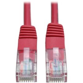 Tripp Lite Cat5e 350 MHz Molded (UTP) Ethernet Cable (RJ45 M/M) PoE Red 6 ft. (1.83 m)