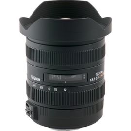 Sigma - 12 mm to 24 mm - f/22 - f/5.6 - Wide Angle Zoom Lens for Nikon F