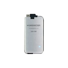 Monster Digital Overdrive 3.0 SSDOU-0256-A 256 GB Portable Solid State Drive - External - Silver
