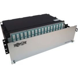 Tripp Lite Preloaded Fiber Panel 3U 64x12F MTP/MPO-PC to 4xLC FF OM4 MMF 3M