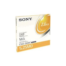 SONY 5 1/4 2.6GB 1024B/S WORM (OLD PART# CWO-2600B) OPTICAL DISK